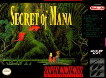 Secret of Mana cover art