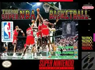 Tecmo Super NBA Basketball cover art