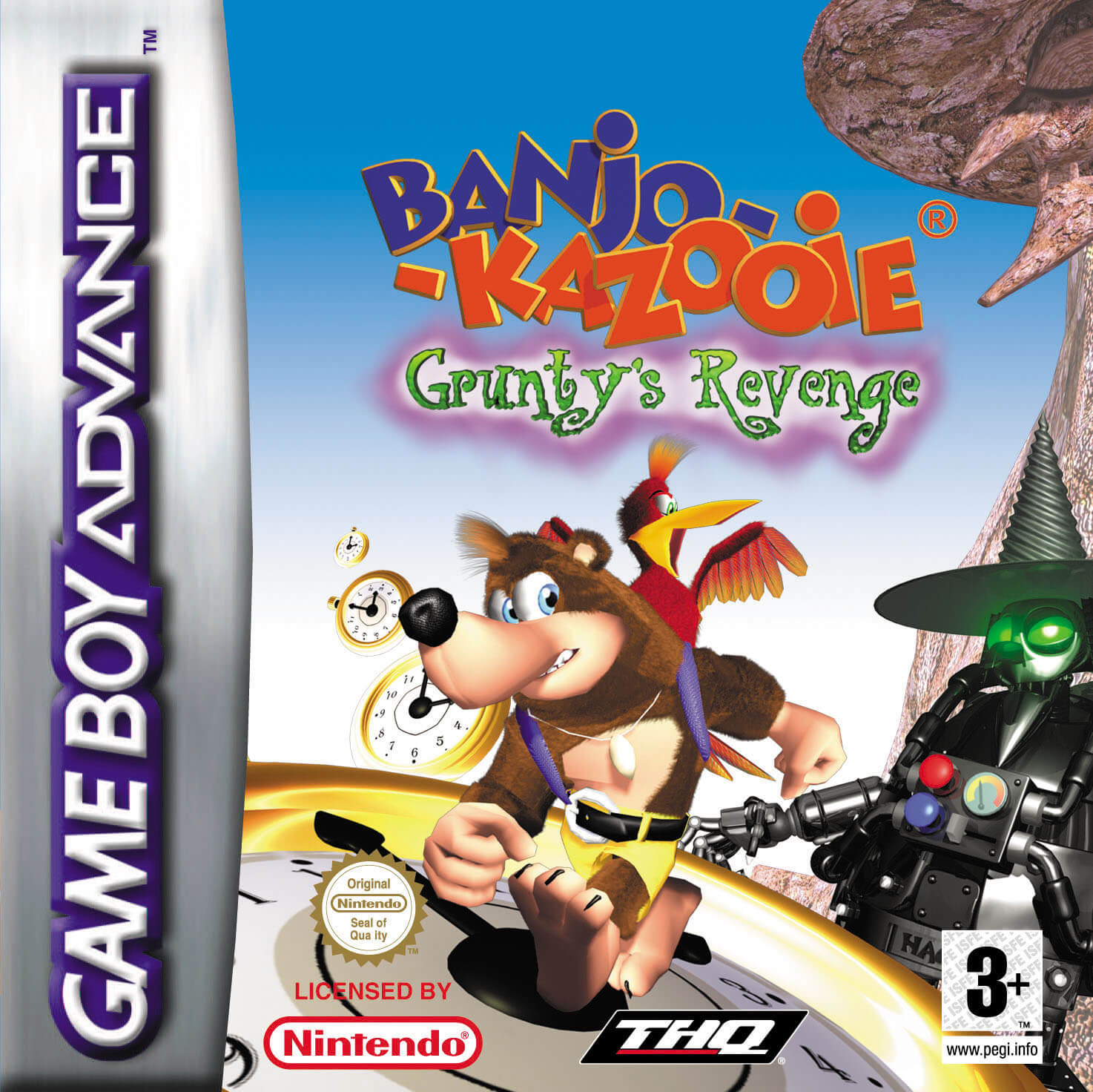 Banjo-Kazooie: Grunty's Revenge cover art
