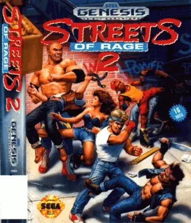 Streets of Rage 2 cover art