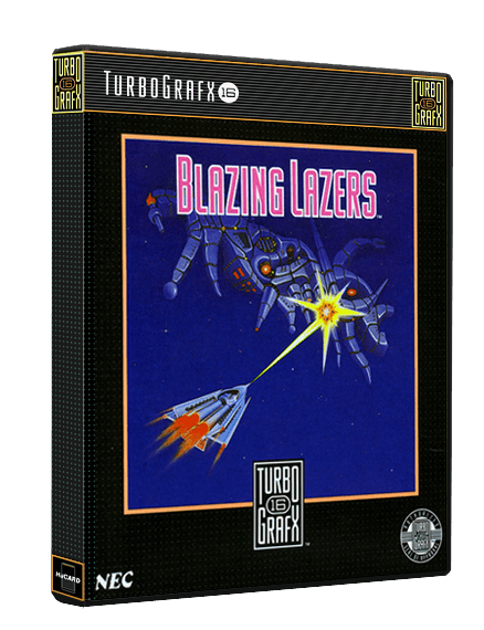 Blazing Lazers cover art