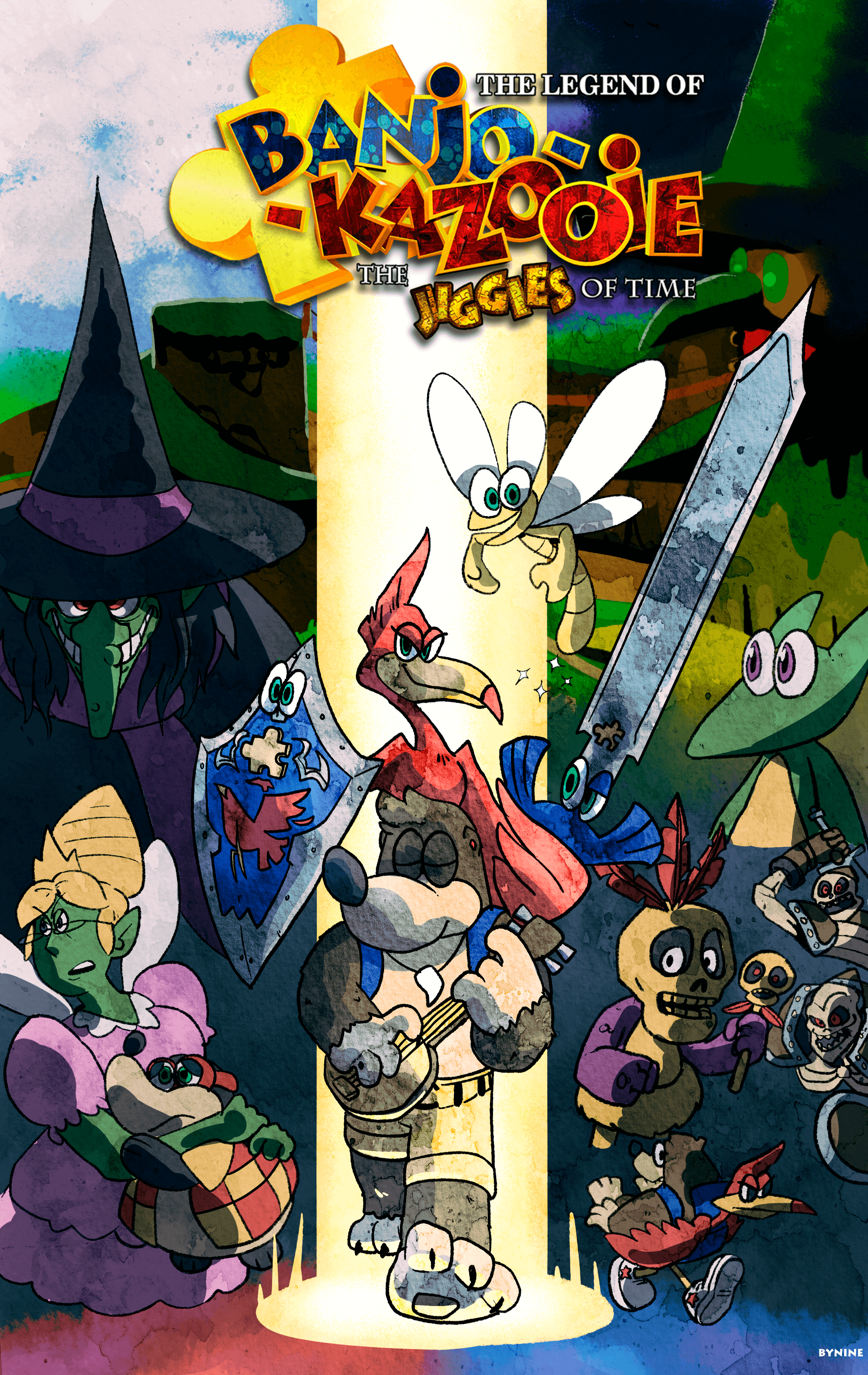 The Legend of Banjo-Kazooie: The Jiggies of Time cover art