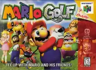 Mario Golf cover art
