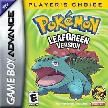 Pokémon LeafGreen cover art