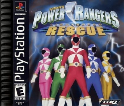 Power Rangers: Lightspeed Rescue cover art