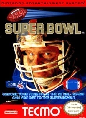 Tecmo Super Bowl cover art