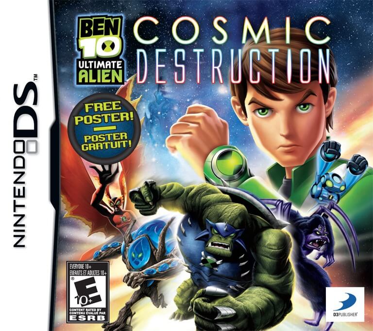 Ben 10: Ultimate Alien: Cosmic Destruction cover art
