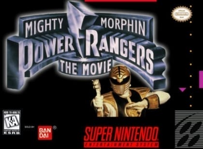 Mighty Morphin Power Rangers: The Movie cover art