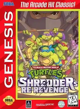 Teenage Mutant Ninja Turtles: Shredder's Re-Revenge cover art