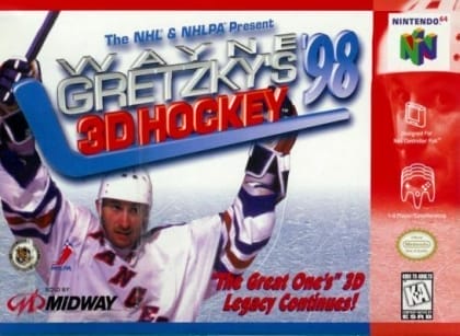 Wayne Gretzky's 3D Hockey '98 cover art