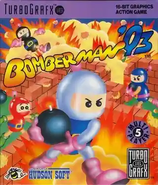 Bomberman '93 cover art