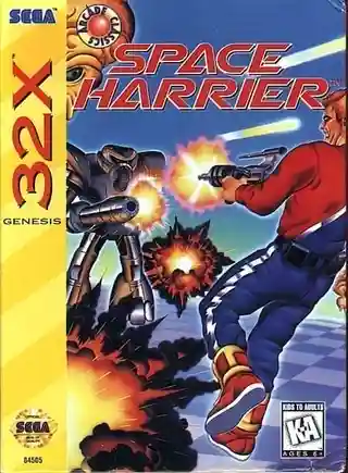 Space Harrier cover art
