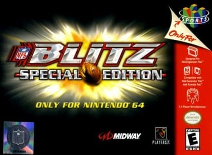 NFL Blitz: Special Edition cover art