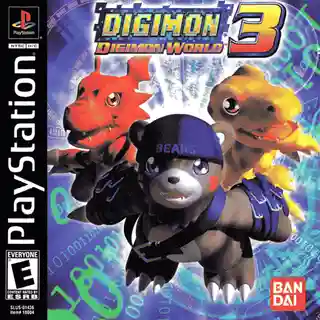 Digimon World 3 cover art
