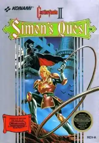 Castlevania II: Simon's Quest cover art