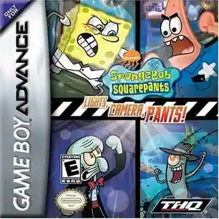 SpongeBob SquarePants: Lights, Camera, Pants! cover art