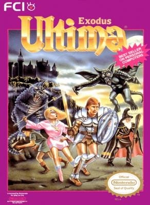 Ultima: Exodus cover art