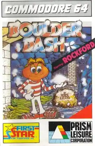Boulder Dash cover art