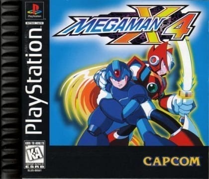 Mega Man X4 cover art