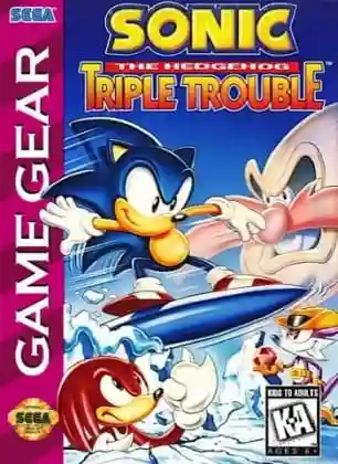 Sonic the Hedgehog: Triple Trouble cover art