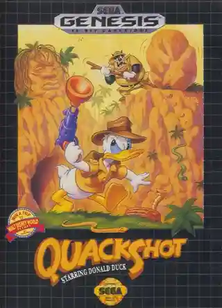 QuackShot Starring Donald Duck cover art