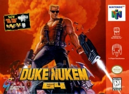 Duke Nukem 64 cover art
