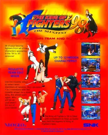 The King of Fighters '98 cover art