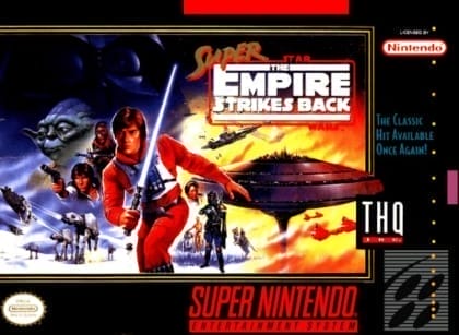 Super Star Wars: The Empire Strikes Back cover art