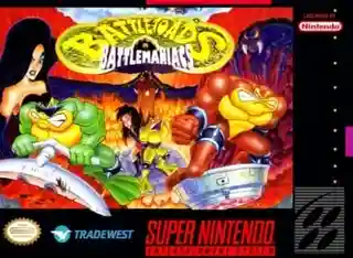 Battletoads in Battlemaniacs cover art