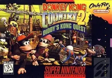 Donkey Kong Country 2: Diddy's Kong Quest cover art