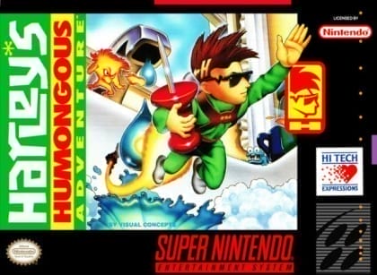 Harley's Humongous Adventure cover art