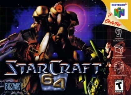 StarCraft 64 cover art