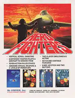Aero Fighters cover art