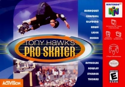 Tony Hawk's series artwork