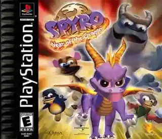 Spyro 3: Year of the Dragon cover art