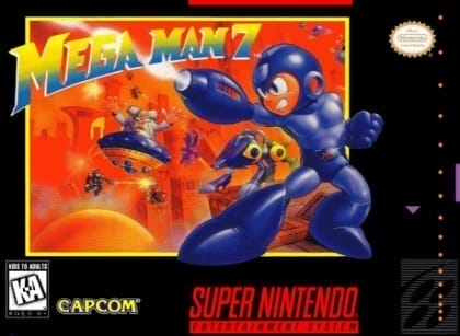Mega Man 7 cover art
