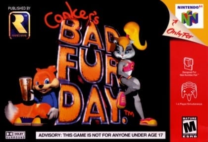 Conker's Bad Fur Day cover art