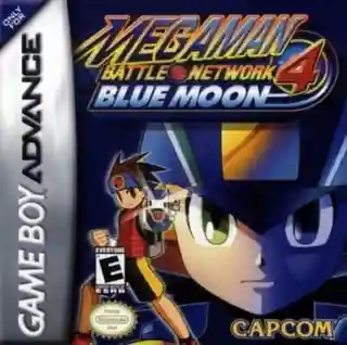 Mega Man Battle Network 4: Blue Moon cover art