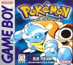 Pokémon Blue Version cover art