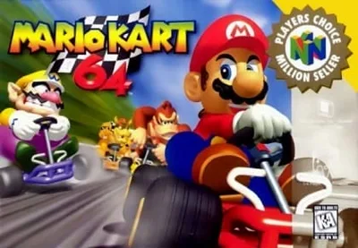 Mario Kart 64 cover art