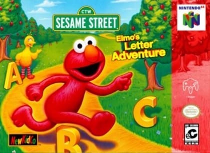 Elmo's Letter Adventure cover art