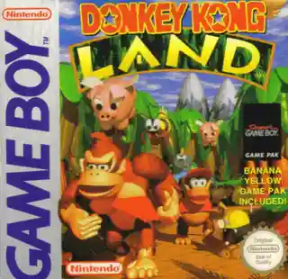 Donkey Kong Land cover art