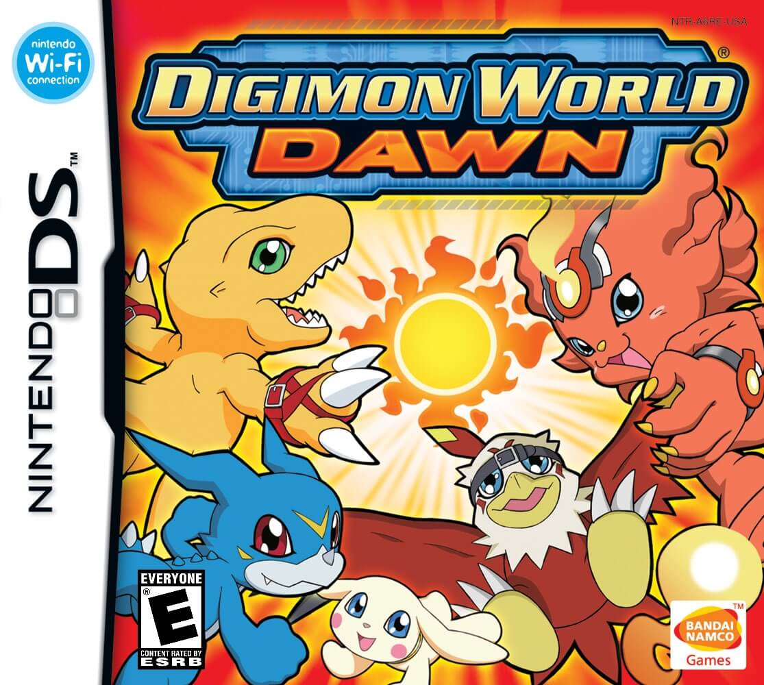 Digimon World Dawn cover art