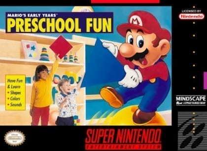 Mario's Early Years: Preschool Fun cover art