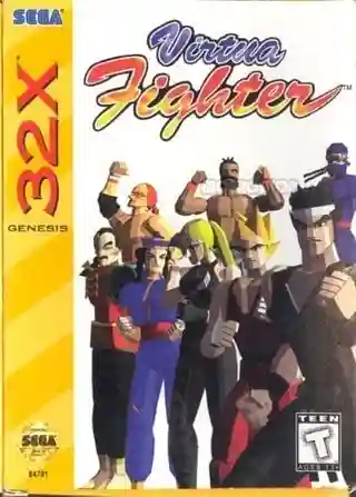 Virtua Fighter cover art