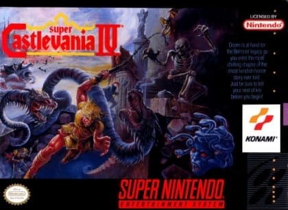Super Castlevania IV cover art