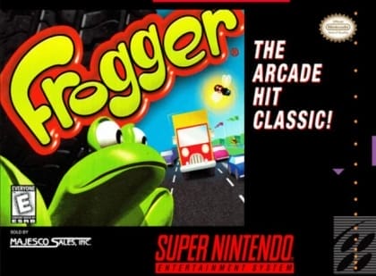 Frogger cover art