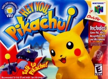 Hey You, Pikachu! cover art