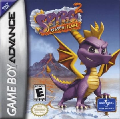 Spyro 2: Season of Flame cover art