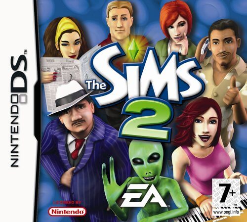 The Sims 2 cover art